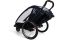 Hamax Breeze Two mit Deichsel und Buggyrad