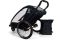 Hamax Breeze Two mit Deichsel und Buggyrad