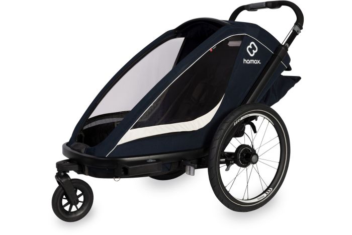 Hamax Breeze One mit Deichsel und Buggyrad
