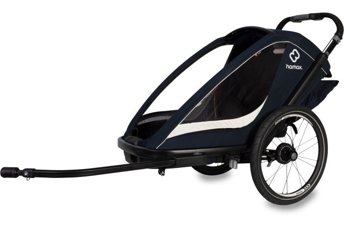 Hamax Breeze One mit Deichsel und Buggyrad