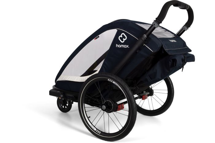 Hamax Breeze One mit Deichsel und Buggyrad