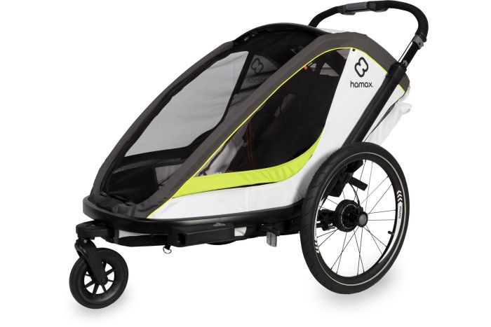 Hamax Breeze One mit Deichsel und Buggyrad