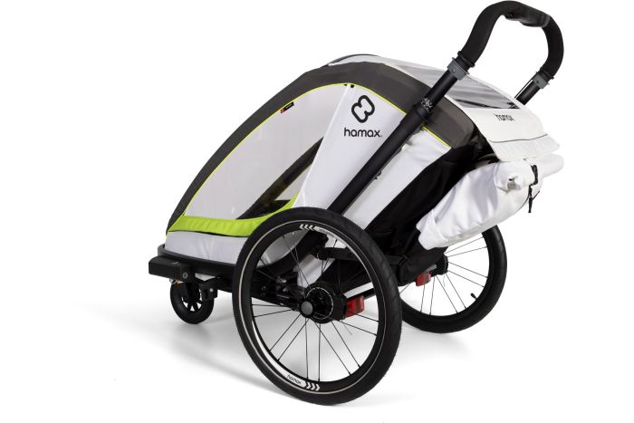 Hamax Breeze One mit Deichsel und Buggyrad