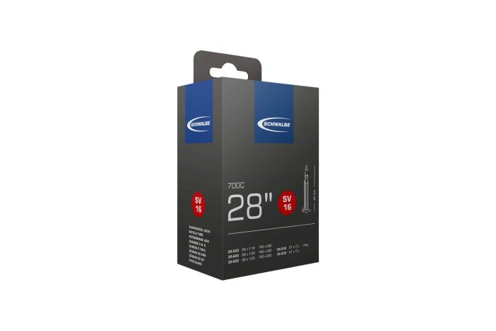 Schwalbe SV16 Schlauch 28 Zoll - 40 mm