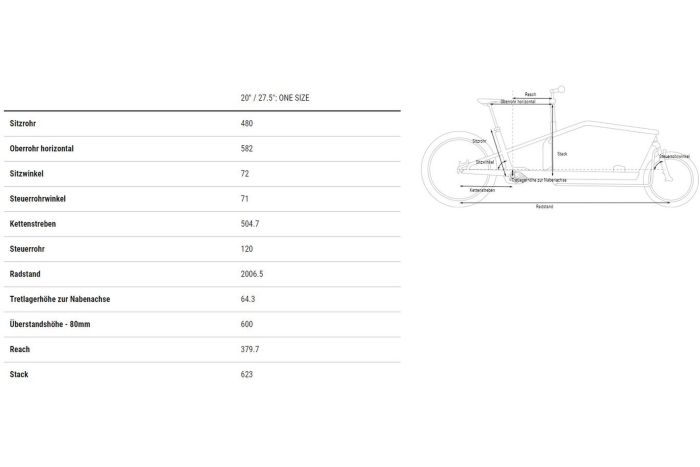 Cube Cargo Hybrid 500 - 500 Wh - 27,5 Zoll - 2025