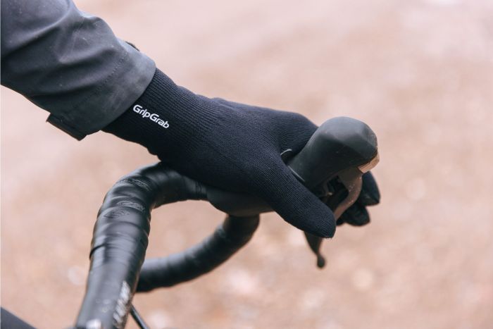 GRIPGRAB Waterproof Knitted Winter Langfinger Handschuhe