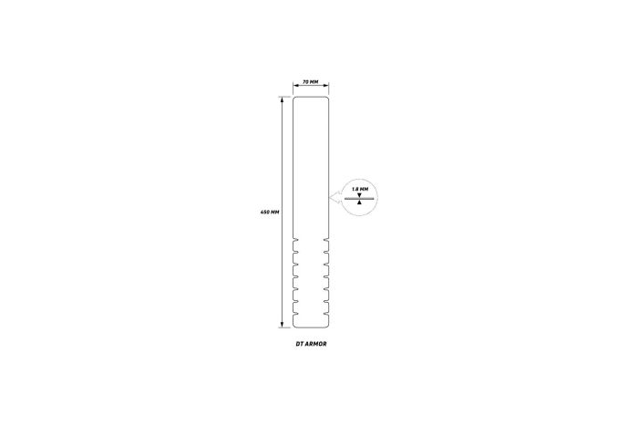 Zefal Unterrohrschutz Down Tube Armor
