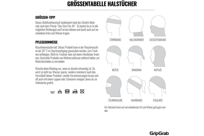 GRIPGRAB Multifunctional Neck Warmer