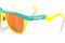 Oakley Frogskins Hybrid Celeste/ Tennis Ball Yellow - Prizm Ruby