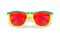 Oakley Frogskins Hybrid Celeste/ Tennis Ball Yellow - Prizm Ruby