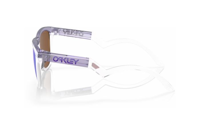 Oakley Frogskins Hybrid Matte Trans Lilac/Clear - Prizm Violet
