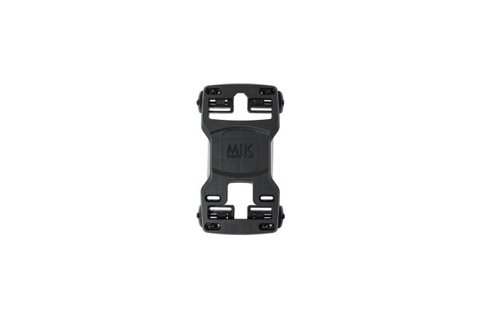 Basil MIK Adapterplatte, für Gepäckträger von 10-17cm