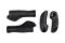 Cube Natural Fit Comfort Bar Ends Medium Griffe