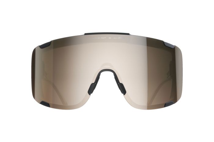 POC Devour Ultra - Uranium Black/Clarity Trail/ Silver