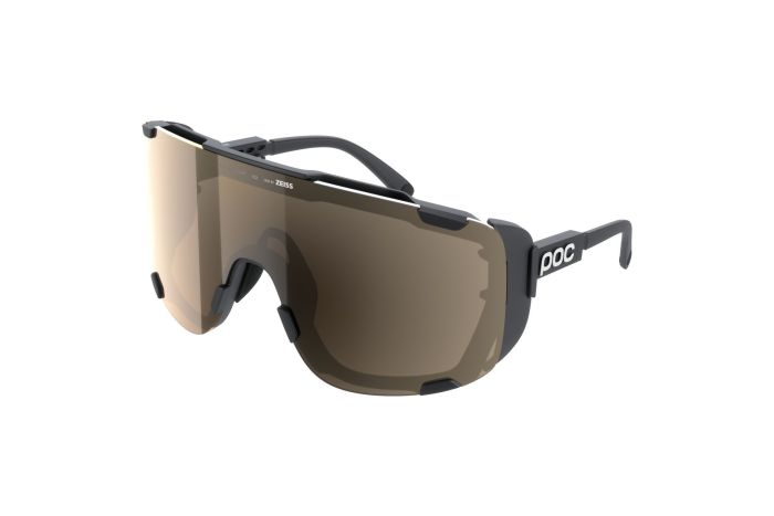 POC Devour Ultra - Uranium Black/Clarity Trail/ Silver