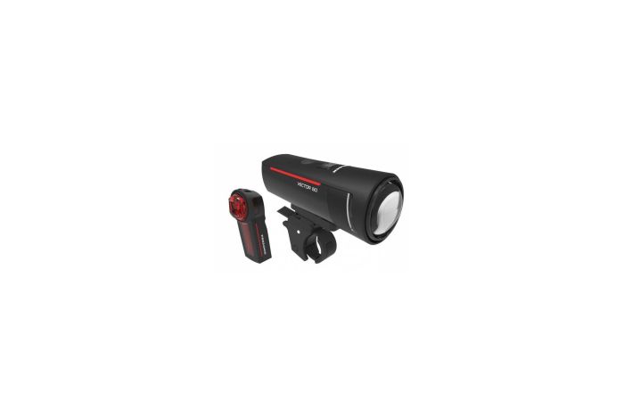 Trelock LS 600 I-Go Vector 60 & LS740 Vector rear Beleuchtungsset