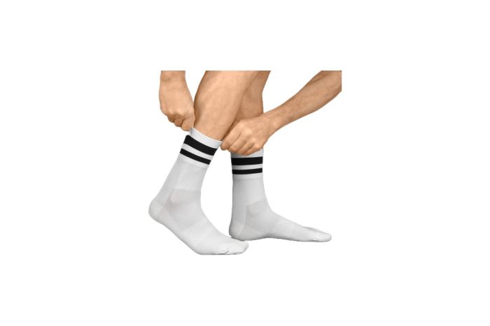 GRIPGRAB Original Stripes Crew Sommer Socken