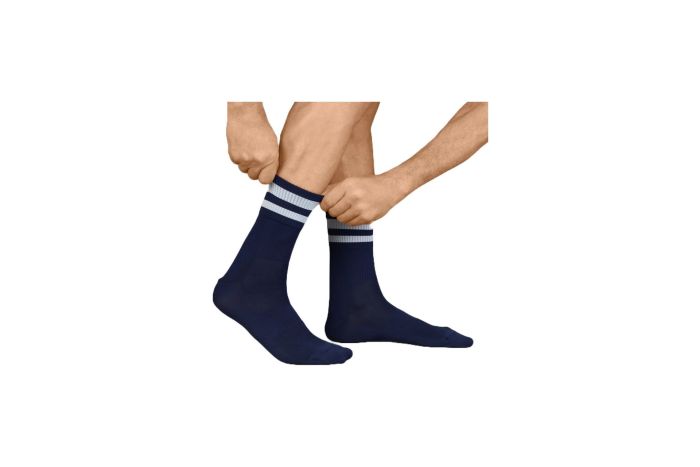 GRIPGRAB Original Stripes Crew Sommer Socken