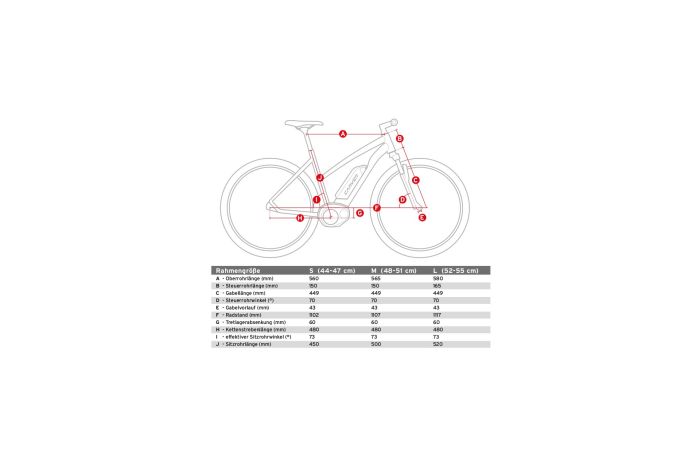 Carver Tour E LTD - 400 Wh - 28 Zoll - Damen Sport - 2024
