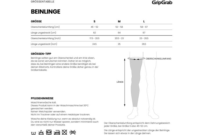 GRIPGRAB AquaRepel 2 Water-Resistant Beinlinge
